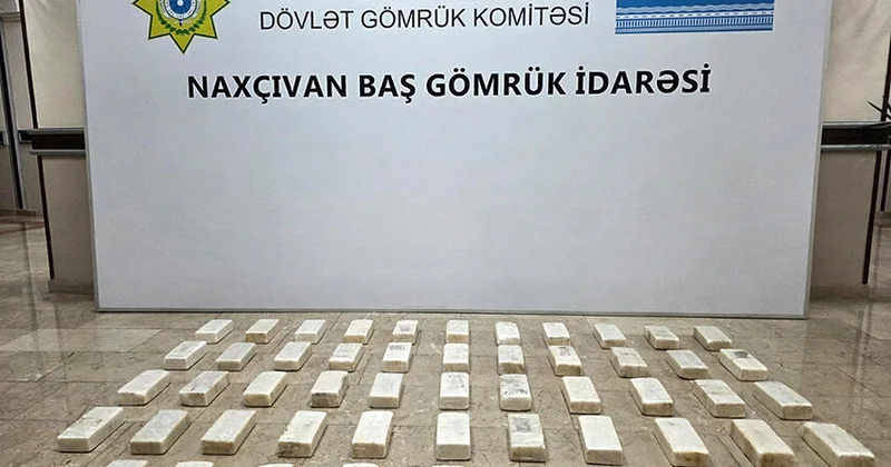 Naxçıvanda 45 kiloqramdan çox metamfetamin ələ keçirildi