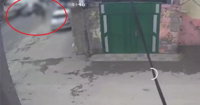 Balaxanıda piyadalar üçün TƏHLÜKƏ SAÇAN yol KONKRET