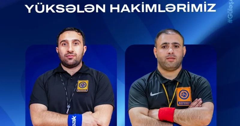 Azərbaycanın güləş hakimləri Samil Fəttayev və Nihad Muradov kateqoriyalarını yüksəldiblər