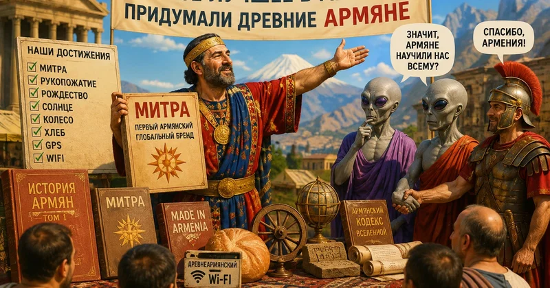 Рукопожатие придумали в Ереване, и солнце, возможно, тоже