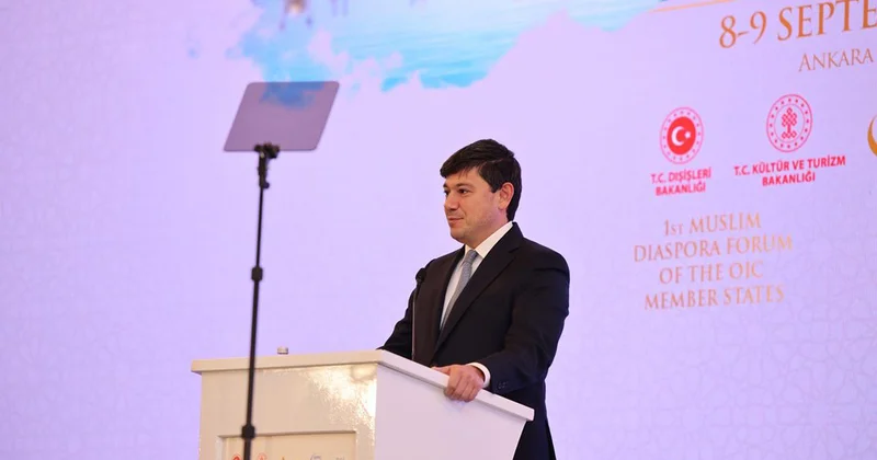 Ankarada İƏT in I Müsəlman Diaspor Forumu keçirilir Fotolar