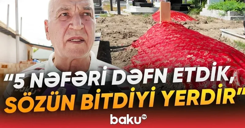 15 ildən sonra doğulan nəvəsinə ad günü məclisi keçirməyə yığışıblarmış Dəhşətli qəzanın yeni təfərrüati VİDEO