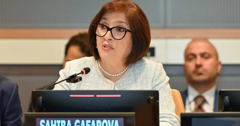 Гафарова о необходимости более тесного сотрудничества между ООН и Межпарламентским союзом ВИДЕО