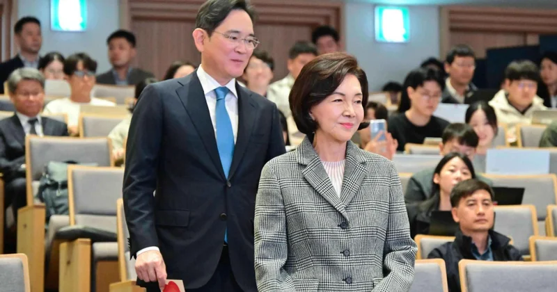 “Samsung”un rəhbəri anasından 1,42 milyard dollarlıq səhm alır