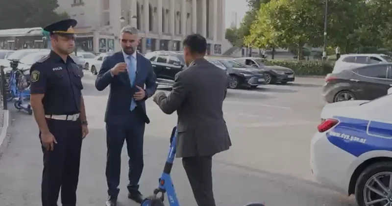 Velosiped və skuter sürücüləri üçün profilaktik tədbirlər həyata keçirilir