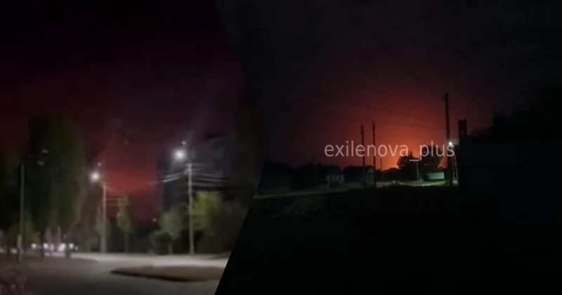 Ukrayna ordusu “Lukoyl”un zavoduna dronla zərbə endirdi