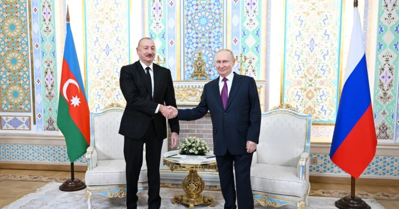 Düşənbədə təkbətək: Əliyev və Putin görüşdə VİDEO+ FOTOLAR
