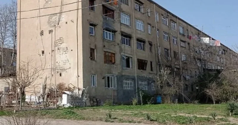 В Гяндже госпитализирован мужчина после взрыва газа в пятиэтажке