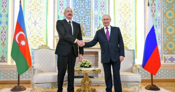 Putin və Əliyevin görüşündə əsas bəyanatlar