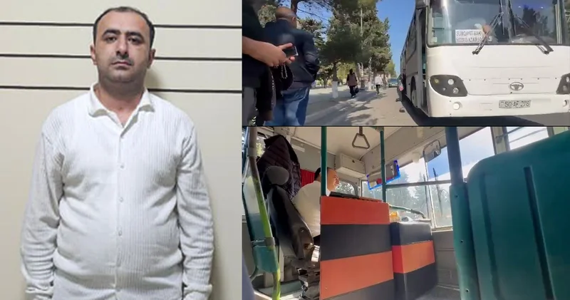 Narkotikin təsiri altında avtobus sürən şəxs həbs olundu