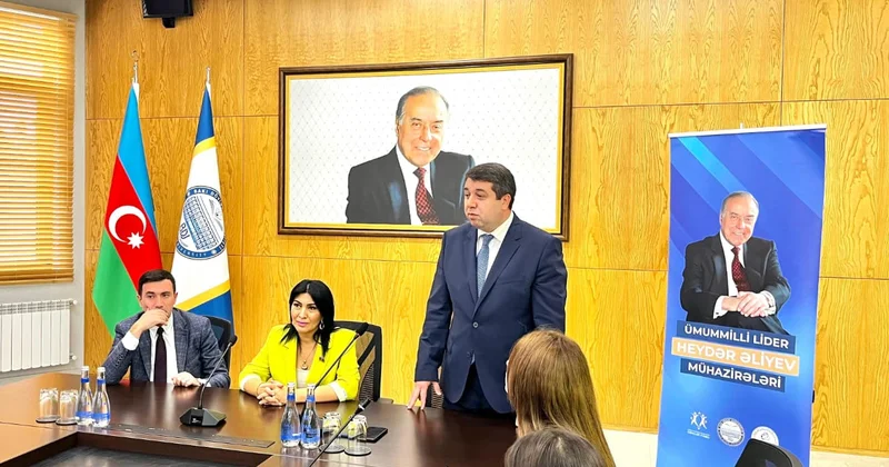 Bakı Dövlət Universitetində Ümummilli Lider Heydər Əliyev mühazirələri layihəsi çərçivəsində növbəti görüş keçirilib