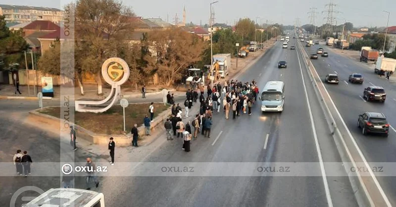 Ceyranbatan sakinləri çətin durumda: Bakıya gəlməyə avtobus tapılmır AYNA dan açıqlama