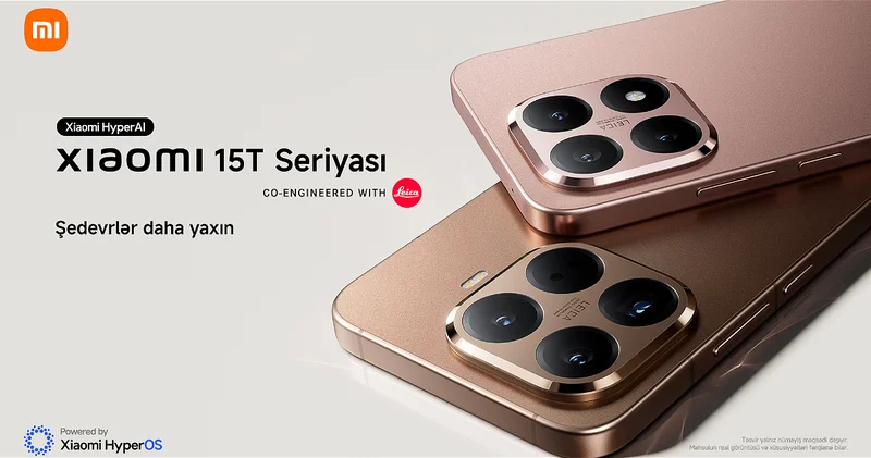 Xiaomi представляет серию Xiaomi 15T: сочетание выдающейся оптики, передовых технологий и флагманского дизайна ФОТО