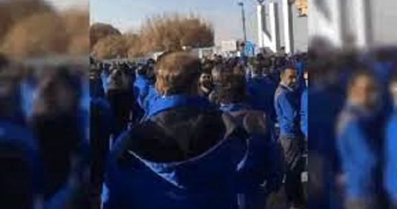 Təbrizin məşhur şirkətinin işçiləri işi dayandırıb