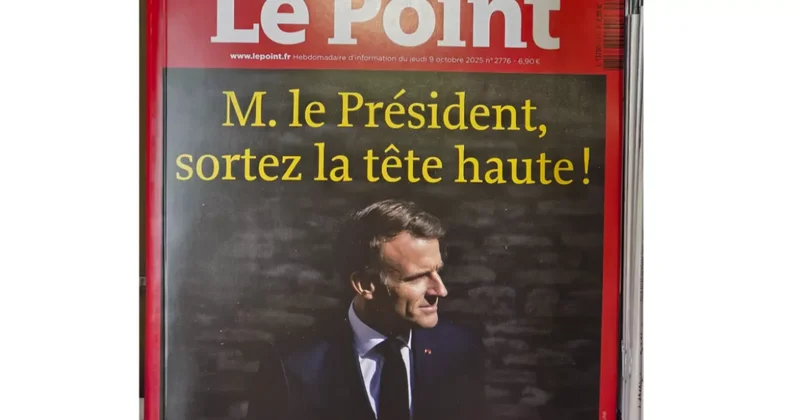 Le Point призвал Макрона уйти в отставку с высоко поднятой головой