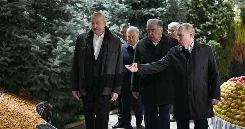 Ильхам Алиев на неофициальном ужине в Душанбе Minval Politika