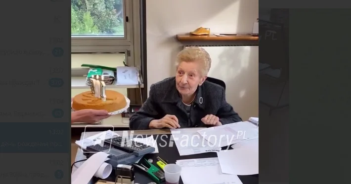 Biznesmen qadın 105 yaşını iş başında qeyd etdi