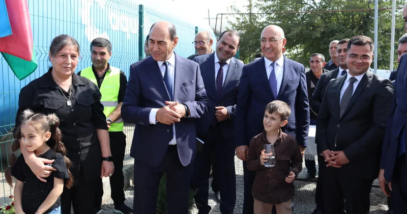 Bərdənin Güloğlular kəndində 712 fərdi yaşayış evi içməli su ilə təmin olunub