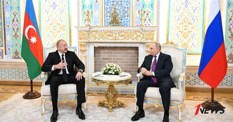 Ильхам Алиев поблагодарил Путина за информацию о самолете AZAL