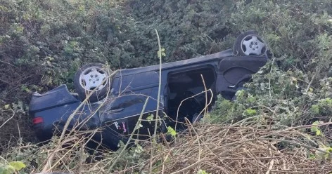 İki Mercedes toqquşdu Ölən və xəsarət alanlar var (FOTO)