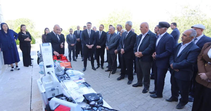 Kəngərli rayonunda Təcili Tibbi Yardım Xidmətinin yeni geolokasiyası istifadəyə verilib