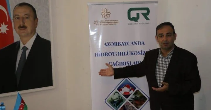 QHT “Azərbaycanda hidrotəhlükəsizlik çağırışları” layihəsi çərçivəsində tədbirlər keçirib FOTOLAR