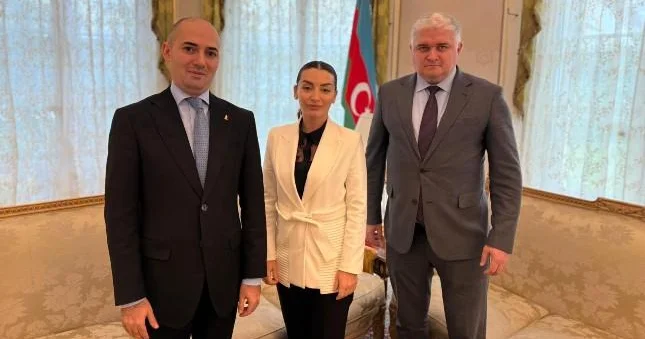 Cahangir Fərəcullayev və Sərxan Hacıyev Parisdə Azərbaycan səfiri ilə görüşdülər