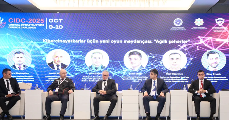 CIDC 2025: “Kibercinayətkarlar üçün yeni oyun meydançası: “Ağıllı şəhərlər” panel sessiyası keçirilib