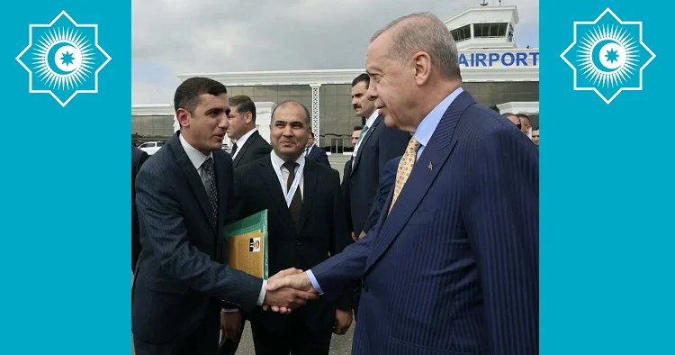 Kəlbəcərli gənc şairin Qəbələdə Ərdoğanla görüşü gündəm oldu FOTO