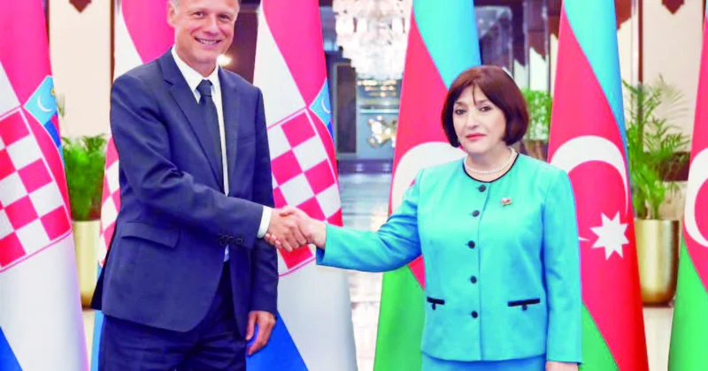 Xorvatiyanın parlament sədri Milli Məclisdə