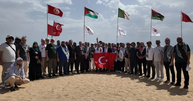 “Sumud”un türkiyəli üzvləri Bakıya gəlir