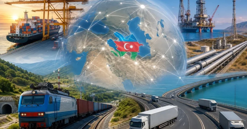 Azərbaycanın strateji coğrafi mövqeyi beynəlxalq tranzit imkanlarını genişləndirir ŞƏRH