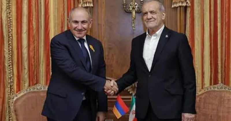 Paşinyan və Pezeşkian münasibətləri yeni səviyyəyə qaldırmağı müzakirə ediblər