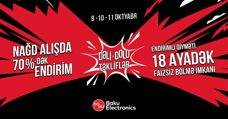“Dəli dolu” həftəsonu təklifləri başlayır!