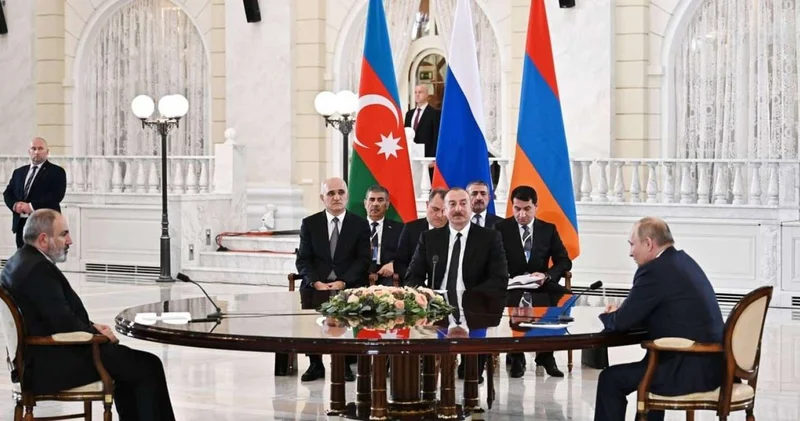 Əliyev, Putin və Paşinyan görüşüb, ya yox? Ruslar təsdiq, ermənilər təkzib edir