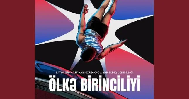 Batut və tamblinq gimnastikası üzrə növbəti Azərbaycan birinciliyi keçiriləcək