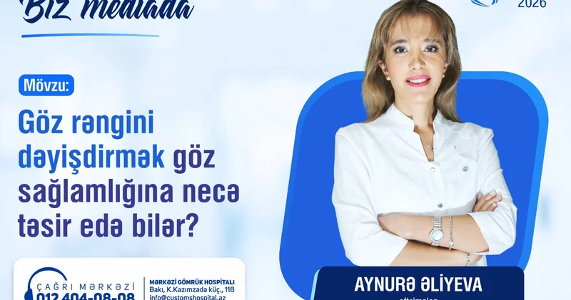 Göz rəngini dəyişdirmək göz sağlamlığana necə təsir edə bilər?