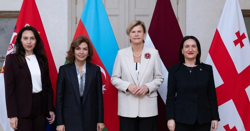 Nərminə Mustafayeva Latviya XİN rəhbəri ilə görüşdü