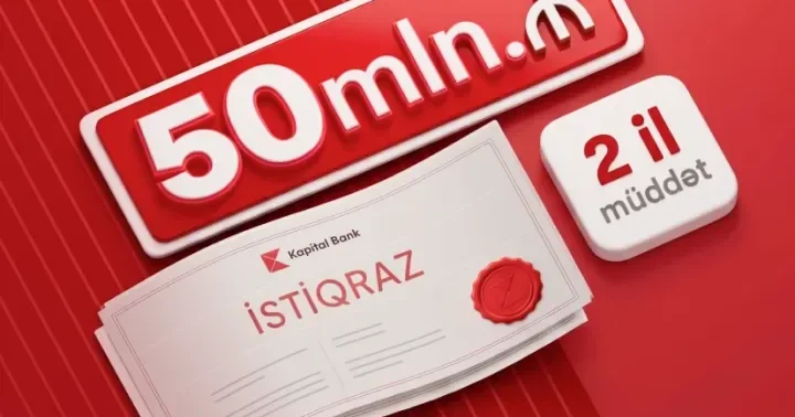 Kapital Bank xarici bankdan 50 milyon manat cəlb edib İlk dəfə