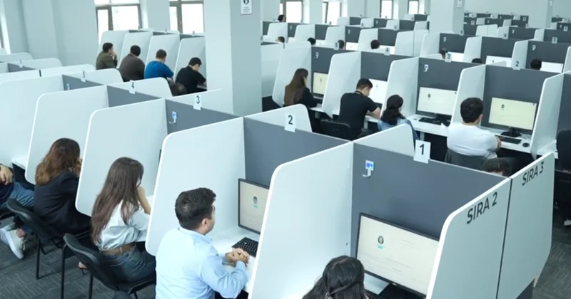 Prokurorluq orqanlarına qulluğa qəbulla bağlı elan edilmiş müsabiqənin test imtahanı keçirilib