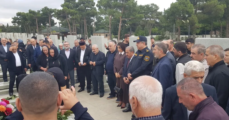 Nəsimi rayonunda şəhid Zeynallı Rəşad Qiyas oğlunun xatirəsi yad edilib FOTOLAR