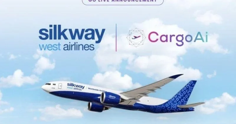 Silk Way West Airlines расширяет возможности цифрового бронирования посредством CargoAi