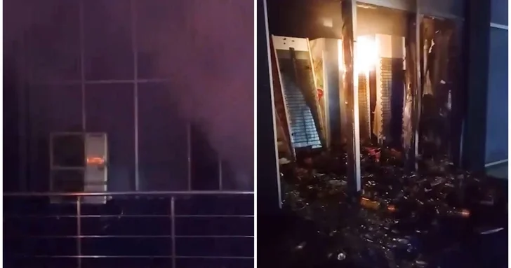 Пожарные ликвидировали возгорание в магазине в Хачмазе