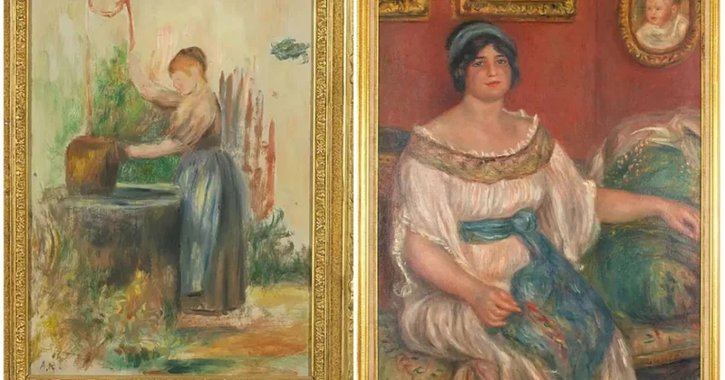 Fransada Renuarın oğurlanmış rəsmləri tapıldı