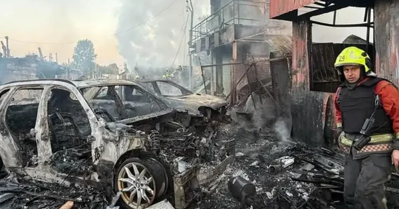 Rusiya ordusu Zaporojyeni bombalayıb