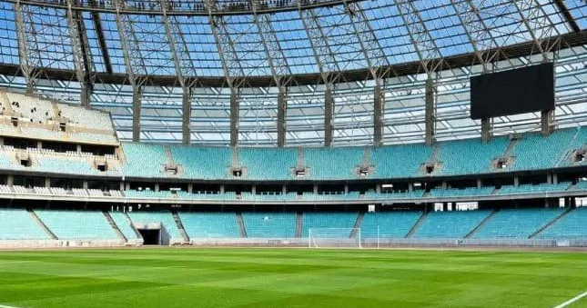 Bakı Olimpiya Stadionundan yeni Şəkillər
