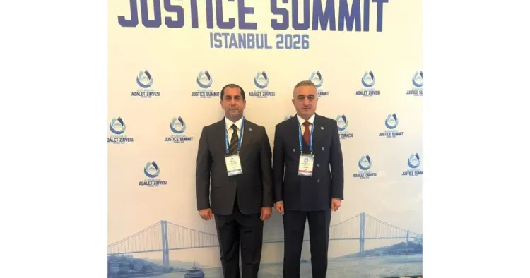 Anar Bağırov Türkiyədə Beynəlxalq Ədalət Sammitində çıxış etdi FOTO