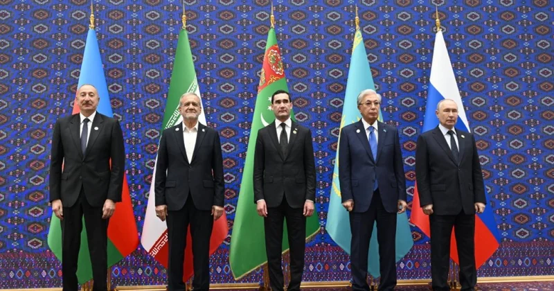 Türkmənbaşıda Xəzər Ekoloji Sammitinin geniş tərkibdə iclası keçirilir, Prezident tədbirdə çıxış edib