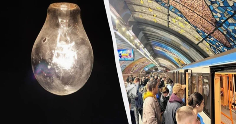 Kiyevdə təcili elektrik kəsintiləri tətbiq edilib, trolleybus və metronun işində fasilələr yaranıb