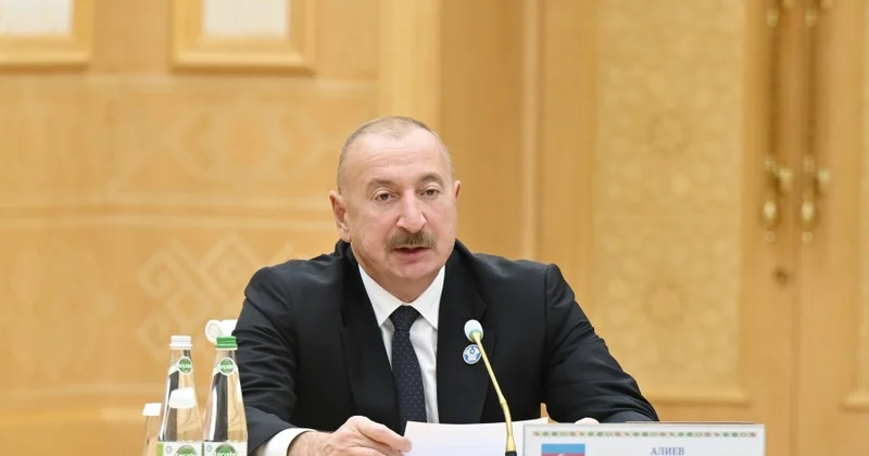 İlham Əliyev: Xəzər dənizinin strateji əhəmiyyəti artır